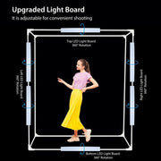 PULUZ 2m 240W 5500K Photo Light Studio Box Kit for Clothes / Adult Model Portrait(AU Plug)