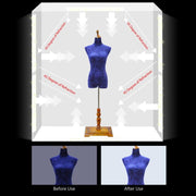 PULUZ 2m 240W 5500K Photo Light Studio Box Kit for Clothes / Adult Model Portrait(AU Plug)