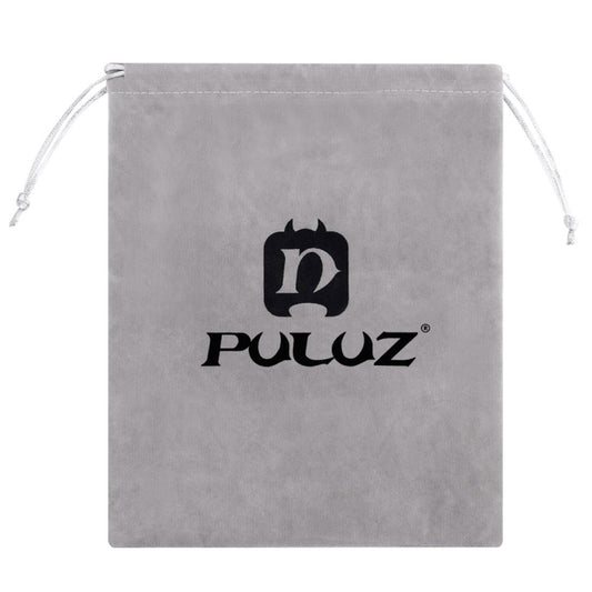PULUZ Storage Bag with Stay Cord for GoPro, Insta360, DJI and Other Action Cameras Accessories(Grey) - Carry Cases by PULUZ | Online Shopping South Africa | PMC Jewellery | Buy Now Pay Later Mobicred