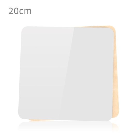 PULUZ 20cm Photography Acrylic Reflective Display Table Background Board(White) - free shipping - PMC Jewellery - Order now!
