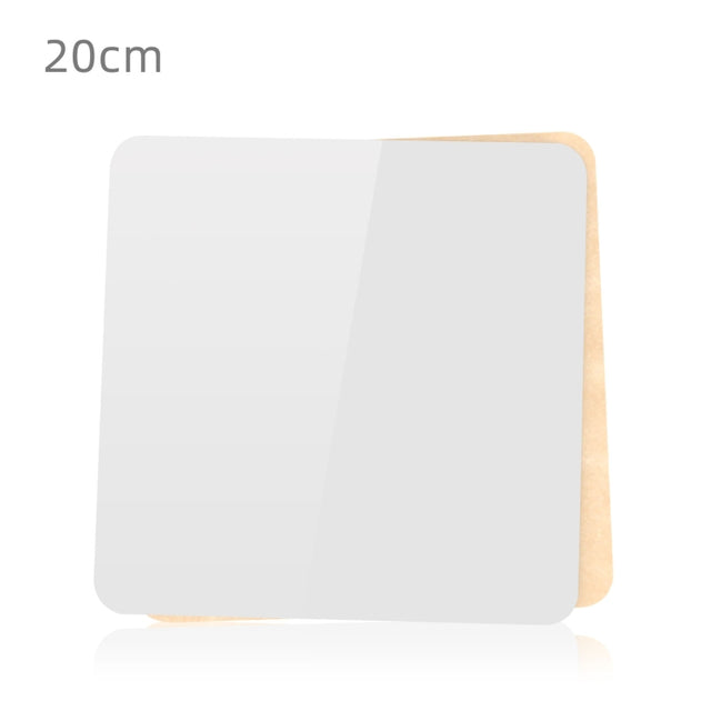 PULUZ 20cm Photography Acrylic Reflective Display Table Background Board(White)