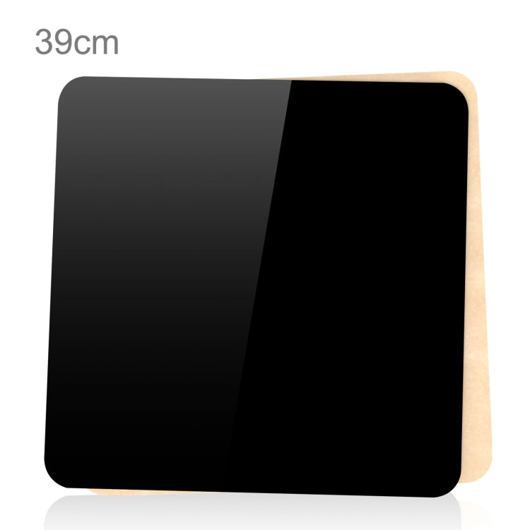 PULUZ 39cm Photography Acrylic Reflective Display Table Background Board(Black) -  by PULUZ | Online Shopping South Africa | PMC TechLife | Buy Now Pay Later Mobicred