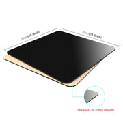 PULUZ 39cm Photography Acrylic Reflective Display Table Background Board(Black)