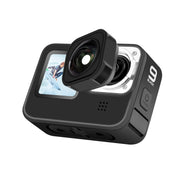 PULUZ Max Lens Mod Wide Angle Lens for GoPro Hero13 Black / Hero12 Black / Hero11 Black / HERO10 Black / HERO9 Black(Black)
