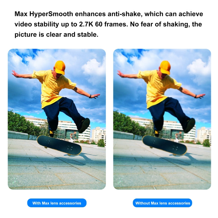 PULUZ Max Lens Mod Wide Angle Lens for GoPro Hero13 Black / Hero12 Black / Hero11 Black / HERO10 Black / HERO9 Black(Black)