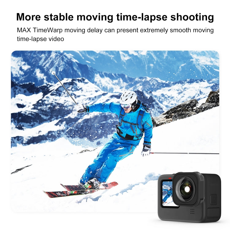 PULUZ Max Lens Mod Wide Angle Lens for GoPro Hero13 Black / Hero12 Black / Hero11 Black / HERO10 Black / HERO9 Black(Black)