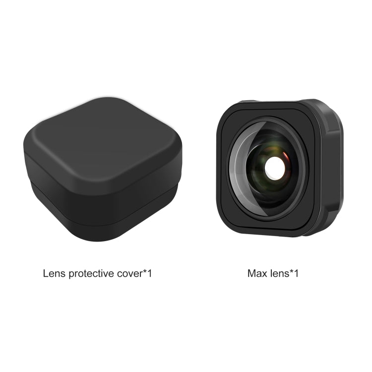 PULUZ Max Lens Mod Wide Angle Lens for GoPro Hero13 Black / Hero12 Black / Hero11 Black / HERO10 Black / HERO9 Black(Black) - free shipping - PMC TechLife - Order now!