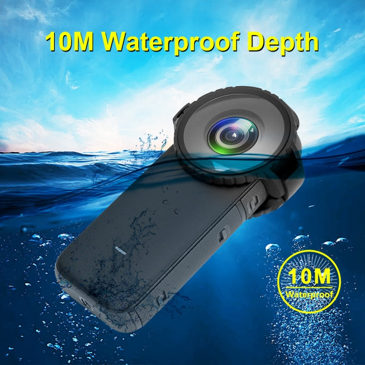 PULUZ Upgrade Lens Guard Protective Glass Cover for Insta360 One X2(Black) - Len Accessories by PULUZ | Online Shopping South Africa | PMC TechLife | Buy Now Pay Later Mobicred
