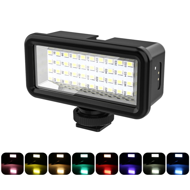 PULUZ 40 LEDs 40m Diving Waterproof Fill Light Camera Video Photo Studio Light (Black) - free shipping - PMC TechLife - Order now!