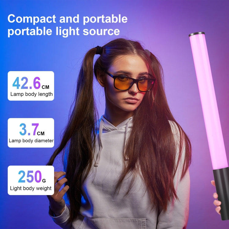 PULUZ Metal Body 2500-9000K RGB Full Color Beauty Fill Light Handheld Photography LED Light - free shipping - PMC TechLife - Order now!