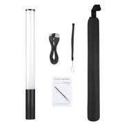 PULUZ Metal Body 2500-9000K RGB Full Color Beauty Fill Light Handheld Photography LED Light