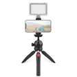 PULUZ Mini VLOG Live Stabilizer Stand Tripod with Phone Clamp for Smartphones (Red) - free shipping - PMC TechLife - Order now!