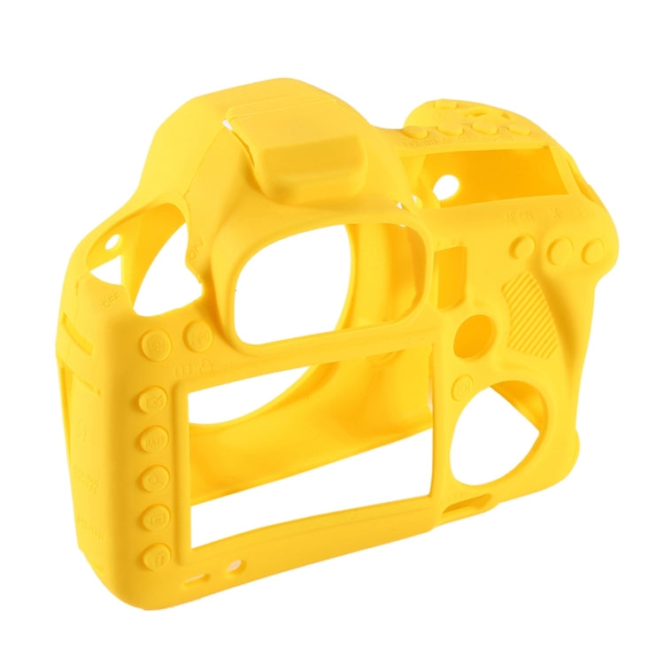 PULUZ Soft Silicone Protective Case for Canon EOS 5D Mark III / 5D3(Yellow) - Protective Case by PULUZ | Online Shopping South Africa | PMC TechLife | Buy Now Pay Later Mobicred