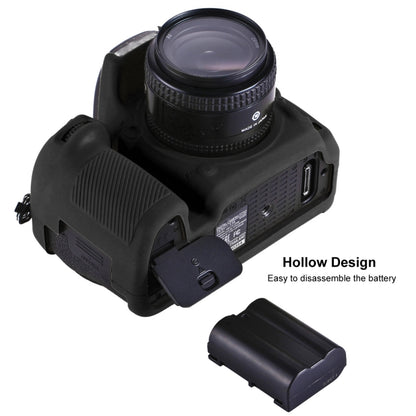 PULUZ Soft Silicone Protective Case for Nikon D750(Black) - free shipping - PMC Jewellery - Order now!