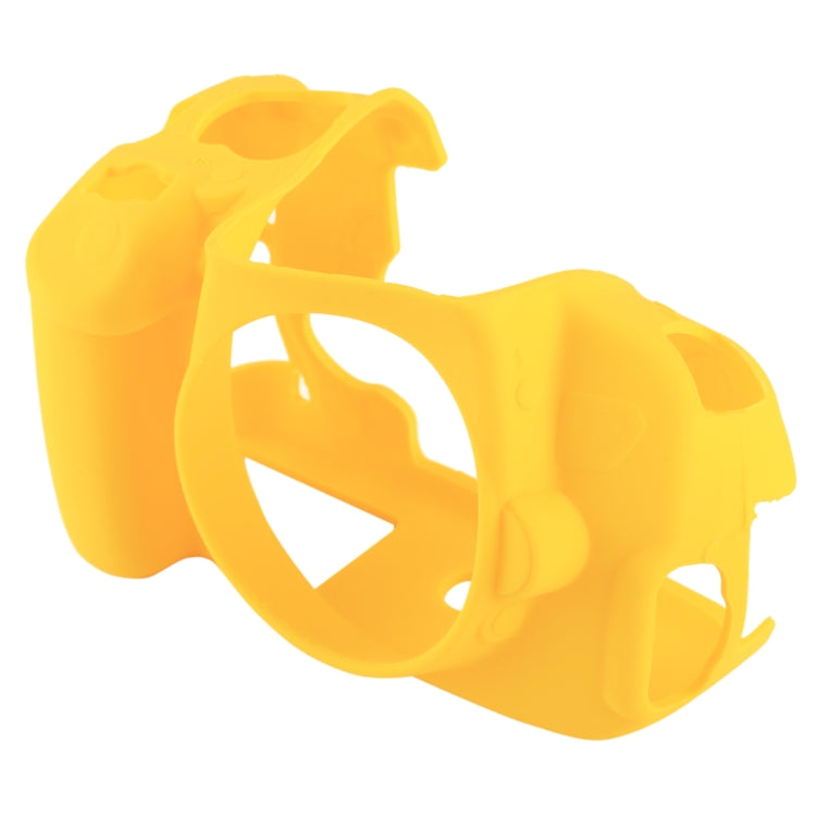 PULUZ Soft Silicone Protective Case for Canon EOS 650D / 700D(Yellow) - Protective Case by PULUZ | Online Shopping South Africa | PMC TechLife | Buy Now Pay Later Mobicred