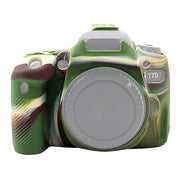 PULUZ Soft Silicone Protective Case for Canon EOS 77D(Camouflage)