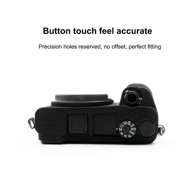 PULUZ Soft Silicone Protective Case for Sony ILCE-6500(Black) - free shipping - PMC TechLife - Order now!
