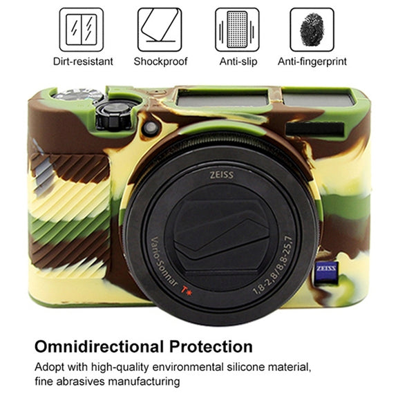 PULUZ Soft Silicone Protective Case for Sony RX100 III / IV / V