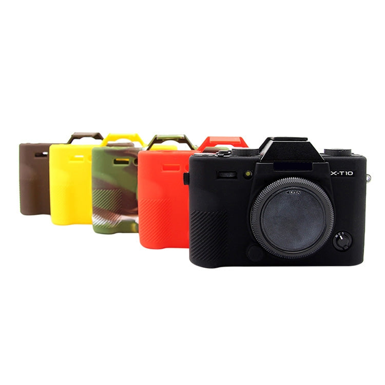 PULUZ Soft Silicone Protective Case for FUJIFILM XT10(Red) - free shipping - PMC TechLife - Order now!