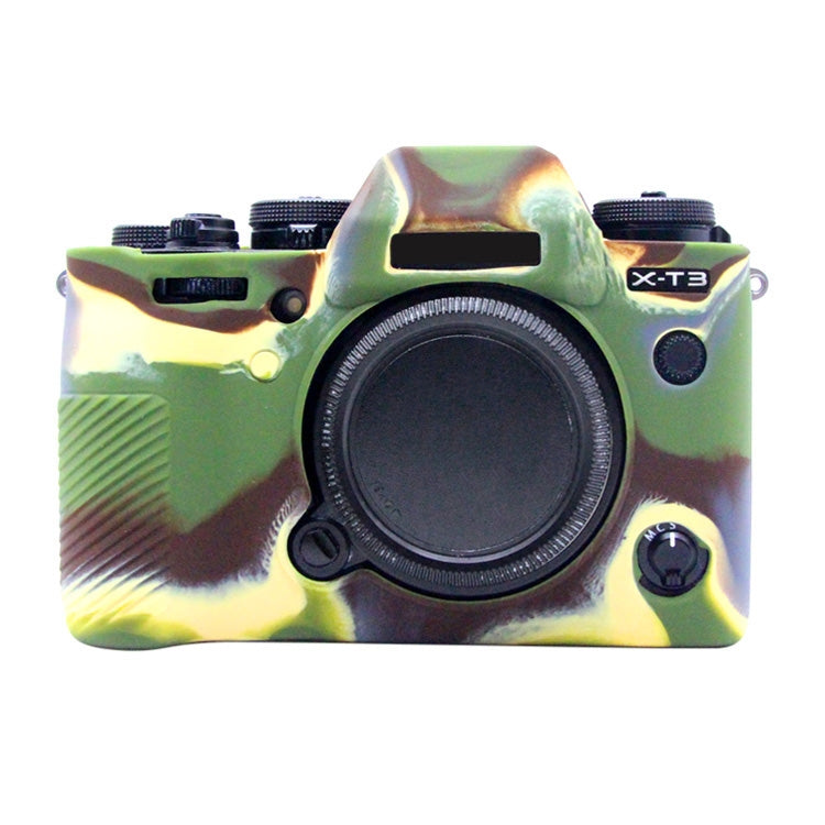 PULUZ Soft Silicone Protective Case for FUJIFILM XT3(Camouflage) - Protective Case by PULUZ | Online Shopping South Africa | PMC TechLife | Buy Now Pay Later Mobicred