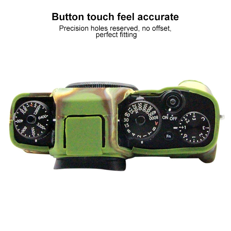 PULUZ Soft Silicone Protective Case for FUJIFILM XT3(Camouflage) - Protective Case by PULUZ | Online Shopping South Africa | PMC TechLife | Buy Now Pay Later Mobicred