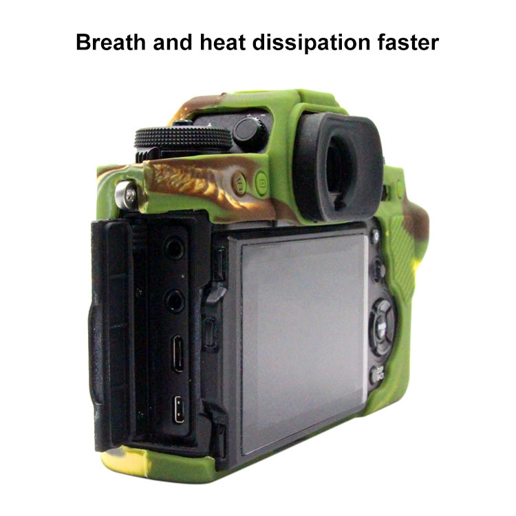 PULUZ Soft Silicone Protective Case for FUJIFILM XT3(Camouflage) - Protective Case by PULUZ | Online Shopping South Africa | PMC TechLife | Buy Now Pay Later Mobicred