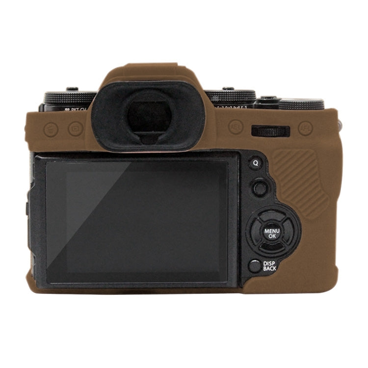 PULUZ Soft Silicone Protective Case for FUJIFILM XT3(Coffee) - Protective Case by PULUZ | Online Shopping South Africa | PMC TechLife | Buy Now Pay Later Mobicred