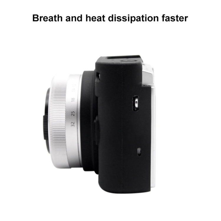PULUZ Soft Silicone Protective Case for Panasonic Lumix GF10(Black) - Protective Case by PULUZ | Online Shopping South Africa | PMC TechLife | Buy Now Pay Later Mobicred