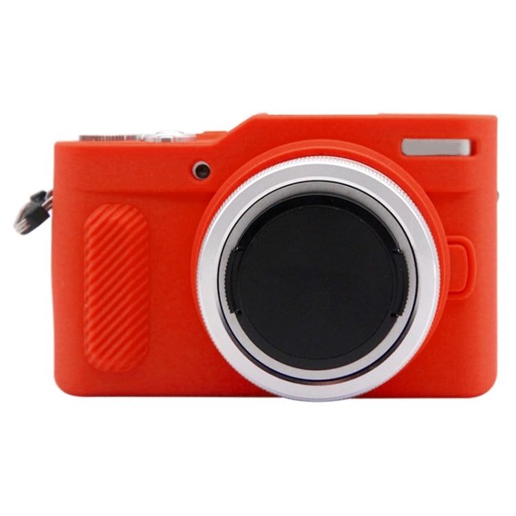 PULUZ Soft Silicone Protective Case for Panasonic Lumix GF10(Red) - Protective Case by PULUZ | Online Shopping South Africa | PMC TechLife | Buy Now Pay Later Mobicred