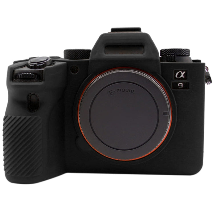 PULUZ Soft Silicone Protective Case for Sony ILCE-9M2/ Alpha 9 II / A92(Black) - free shipping - PMC TechLife - Order now!