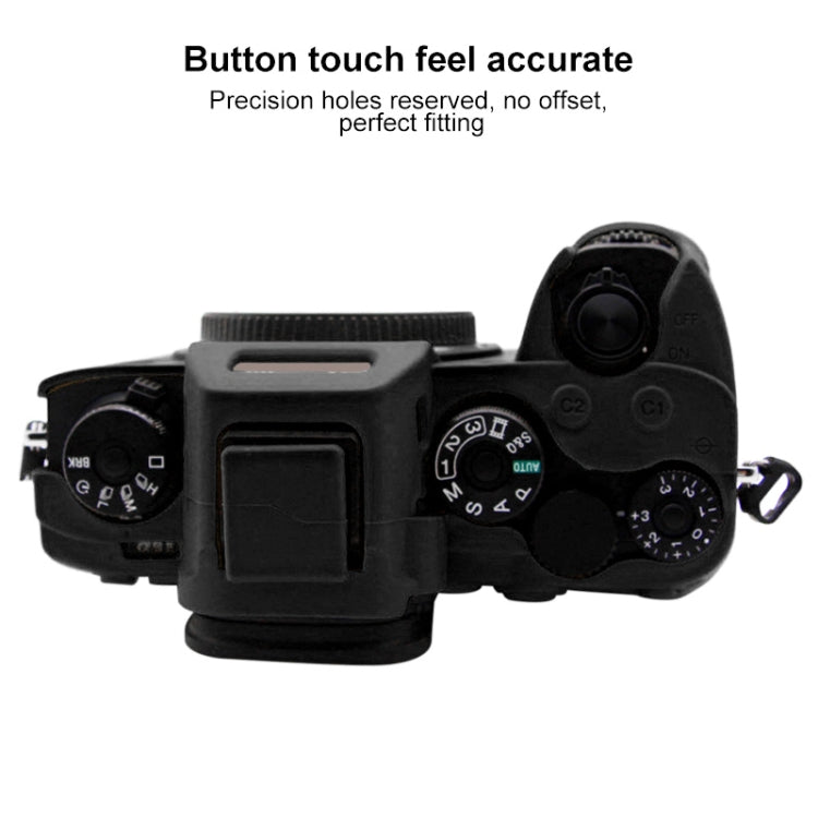 PULUZ Soft Silicone Protective Case for Sony ILCE-9M2/ Alpha 9 II / A92(Black) - free shipping - PMC TechLife - Order now!