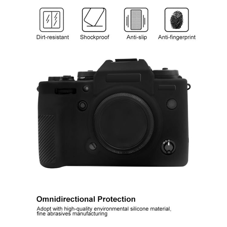 PULUZ Soft Silicone Protective Case for Fujifilm X-T4(Black) - Protective Case by PULUZ | Online Shopping South Africa | PMC TechLife | Buy Now Pay Later Mobicred