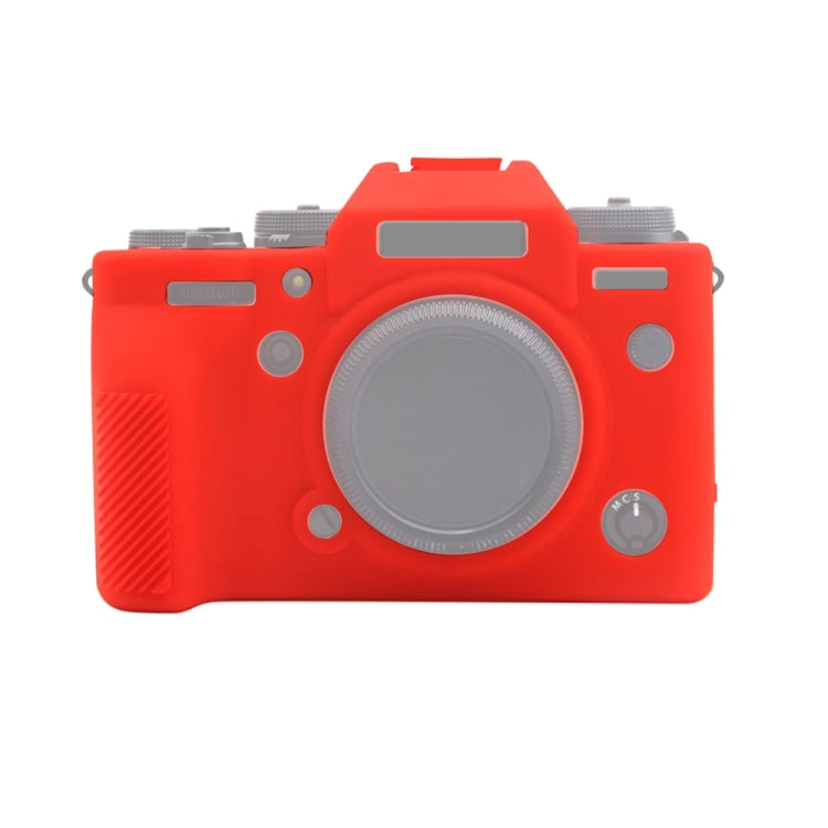 PULUZ Soft Silicone Protective Case for Fujifilm X-T4(Red) - Protective Case by PULUZ | Online Shopping South Africa | PMC TechLife | Buy Now Pay Later Mobicred
