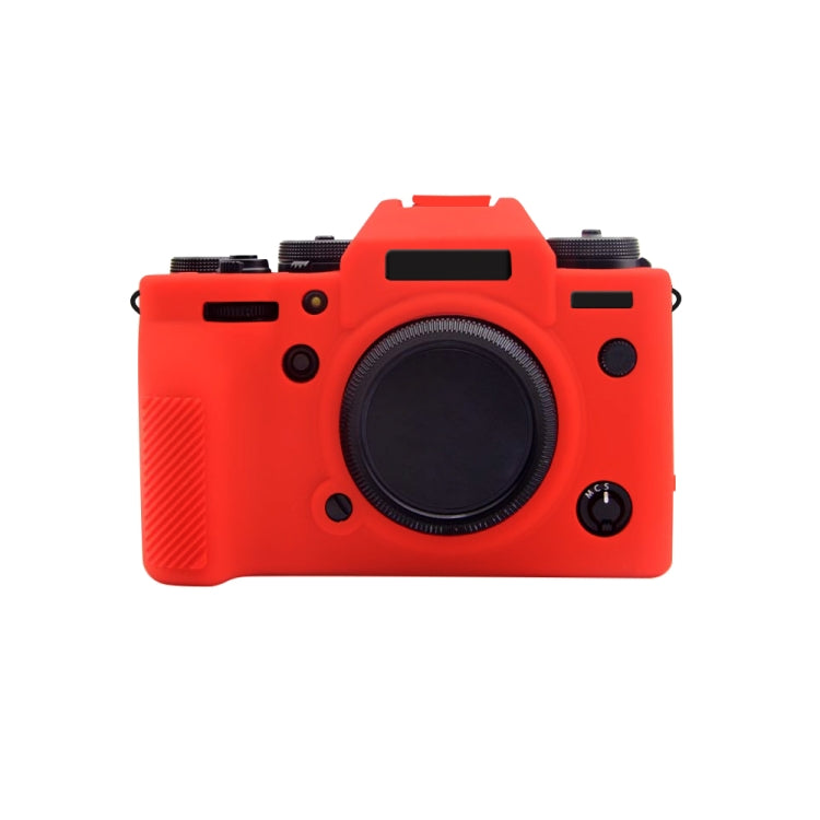 PULUZ Soft Silicone Protective Case for Fujifilm X-T4(Red) - Protective Case by PULUZ | Online Shopping South Africa | PMC TechLife | Buy Now Pay Later Mobicred