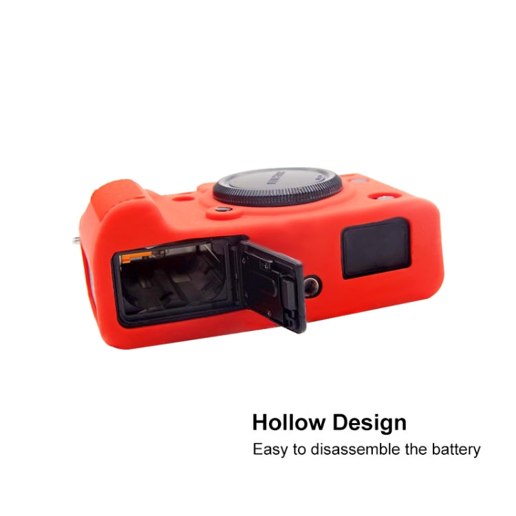 PULUZ Soft Silicone Protective Case for Fujifilm X-T4(Red) - Protective Case by PULUZ | Online Shopping South Africa | PMC TechLife | Buy Now Pay Later Mobicred
