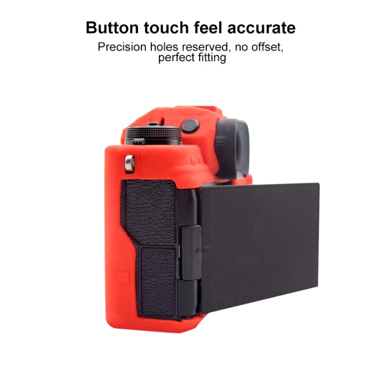 PULUZ Soft Silicone Protective Case for Fujifilm X-T4(Red) - Protective Case by PULUZ | Online Shopping South Africa | PMC TechLife | Buy Now Pay Later Mobicred