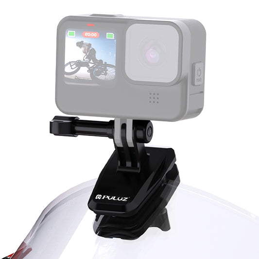 PULUZ Motorcycle Windshield Clip Bracket Camera Mount (Black) - free shipping - PMC Jewellery - Order now!