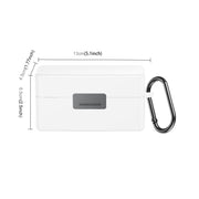For DJI Mic 2 PULUZ Charging Case Silicone Scratch-proof Protective Cover (White)