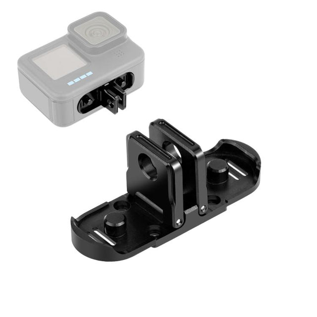 PULUZ Quick Release Magnetic Folding Base Adapter for GoPro HERO12 Black /11 Black /11 Black mini /10 Black /9 Black /8 Black / Max (Black)