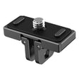 For Insta360 X5 / X4 / X3 PULUZ Quick Release 1 /4 inch Folding Base (Black) - free shipping - PMC TechLife - Order now!