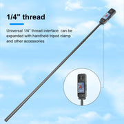 For Insta360 X5 / X4 / X3 PULUZ Quick Release 1 /4 inch Folding Base (Black)