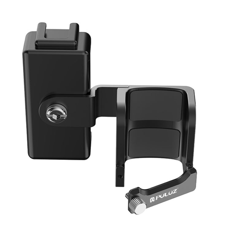For DJI OSMO Pocket 3 PULUZ Protective Frame Expansion Phone Clamp Adapter Bracket (Black) - free shipping - PMC Jewellery - Order now!