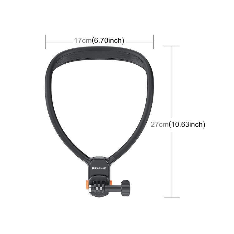 PULUZ Lazy Neck Bracket Magnetic Quick Release POV View Mount (Black) - free shipping - PMC TechLife - Order now!