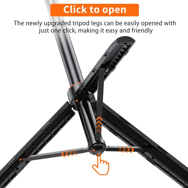 PULUZ 1.4m Action Camera Selfie Stick Tripod Vlog Live Streaming Holder (Black) - free shipping - PMC TechLife - Order now!