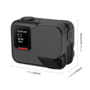 For Insta360 Ace Pro 2 PULUZ Body Silicone Protective Case with Lens Cap & Strap (Black)