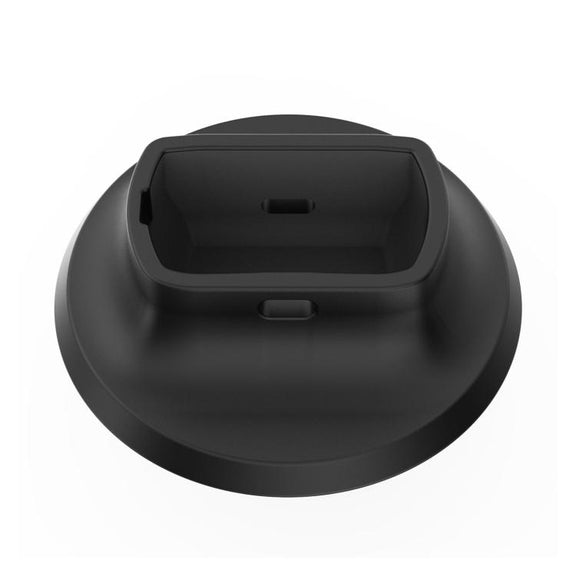 For Insta360 X5 PULUZ Silicone Dock Desktop Adhesive Base Bracket (Black)