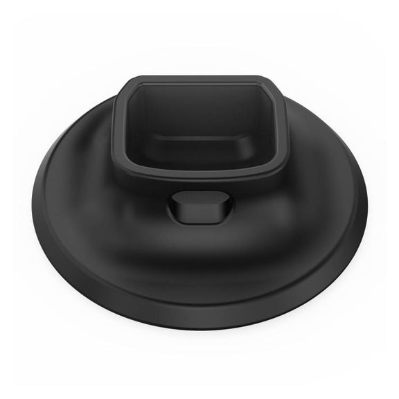 For DJI Osmo Pocket 3 PULUZ Adhesive Type Silicone Dock Desktop Base Bracket (Black)
