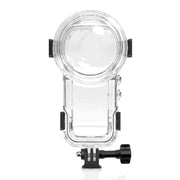 For Insta360 X5 PULUZ 60m Water-resistant Sealed Diving Case (Transparent)