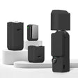For DJI OSMO Pocket 3 PULUZ 6 in 1 Body Lens Handle Screen Mic Silicone TPU Cover (Black) - free shipping - PMC TechLife - Order now!