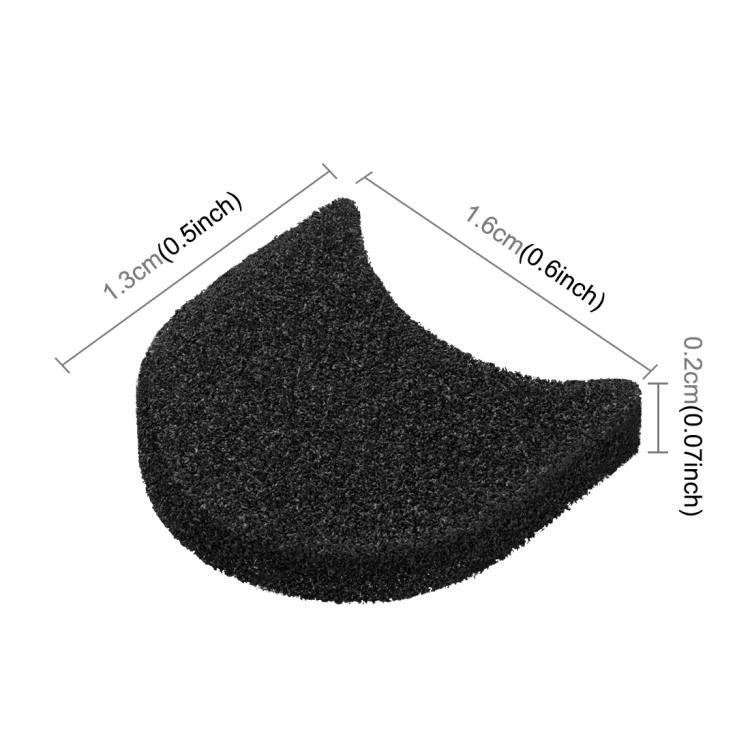 For Insta360 GO 3 / 3S PULUZ 6pcs Noise Reduction Windshield Foam Gasket (Black)